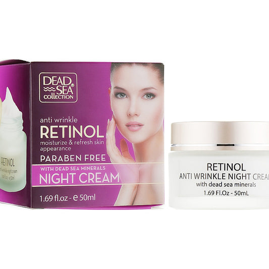 Dead Sea Anti-Wrinkle Night Cream With Retinol