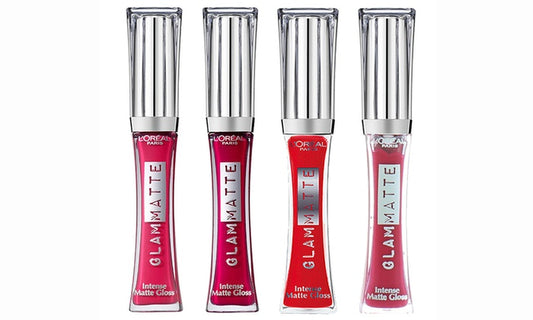 Loreal Glam Matte Intense Colour Lip Gloss Assorted4