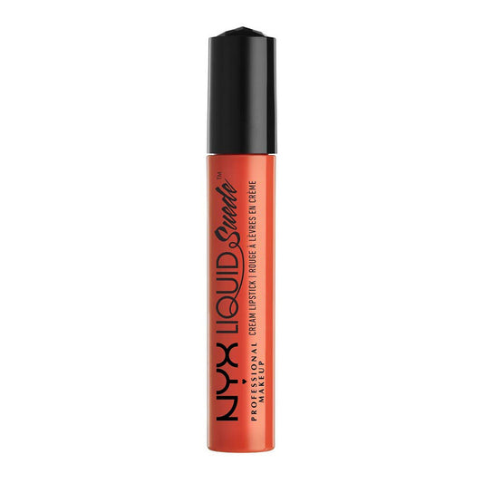 NYX Liquid Suede Cream Lipstick Orange County
