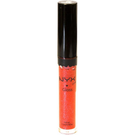 NYX Round Lip Gloss RLG18 Frosted Red