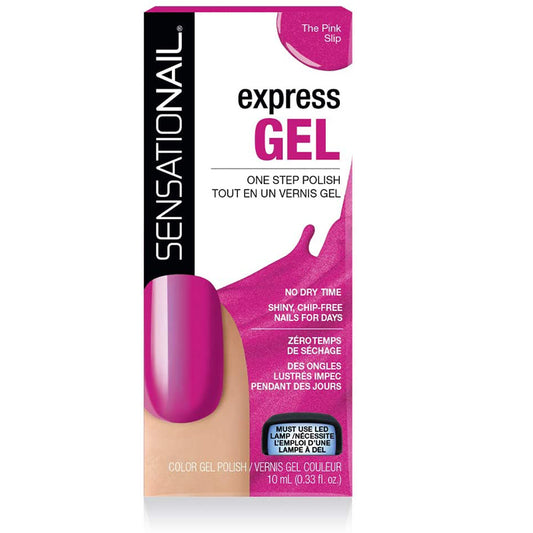 SensatioNail Express Gel Polish Pink Slip