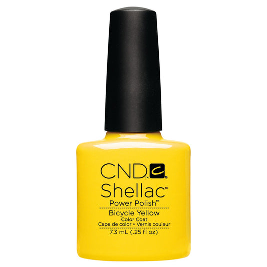 CND Shellac Color Coat Bicycle Yellow2