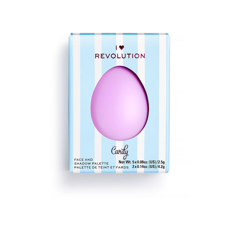 Revolution Candy Egg Face And Shadow Palette