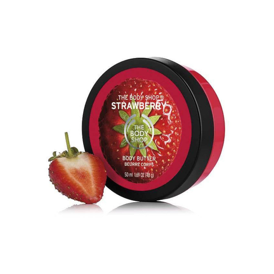 The Body Shop Strawberry Softening Body Butter 50ml0